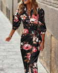 Classic Cut Floor Length Gown Dress