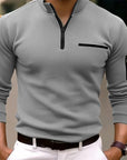 Logan | Classic Quarter Zip Sweater