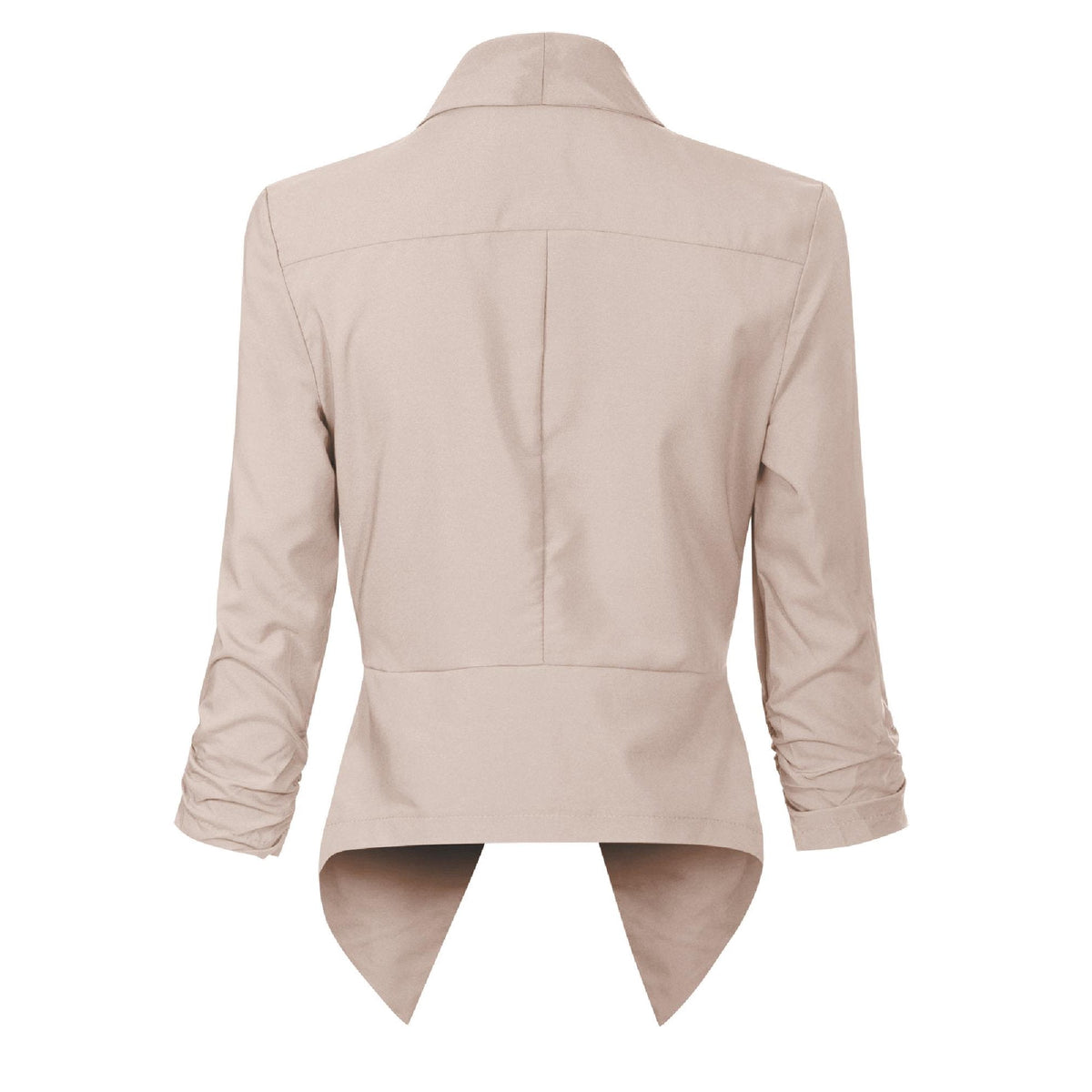 Penelope | Open-Front Draped Blazer