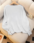 Verity | Ribbed V-Neck Sweater