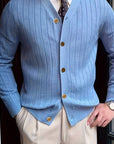 Arthur | Ribbed Button-Up Cardigan