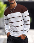 Henry | Striped Crew Neck Sweater