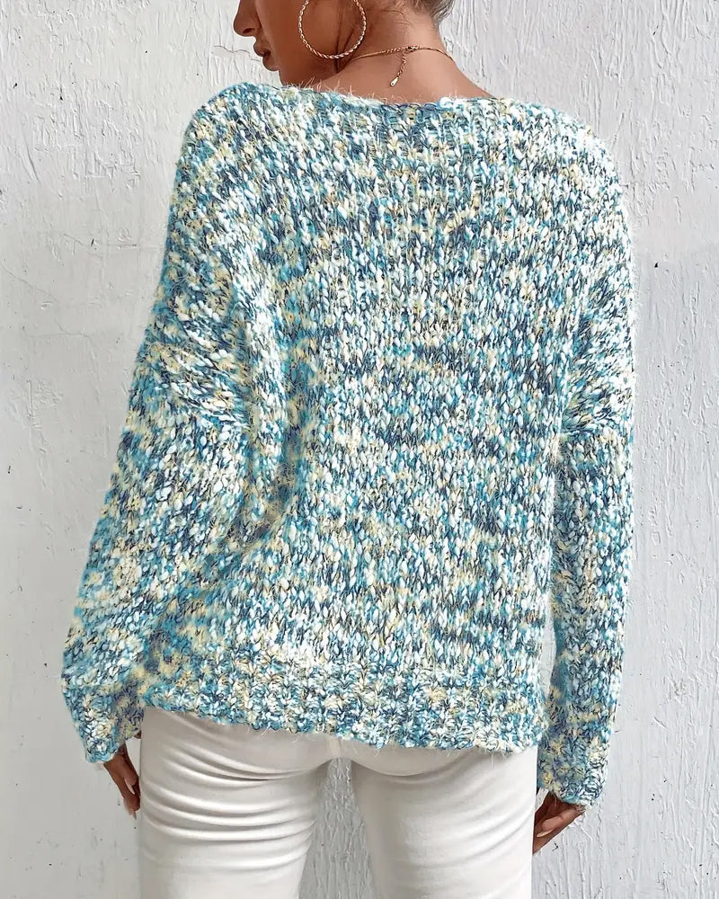 Fashionable Casual V-Neck Sweater
