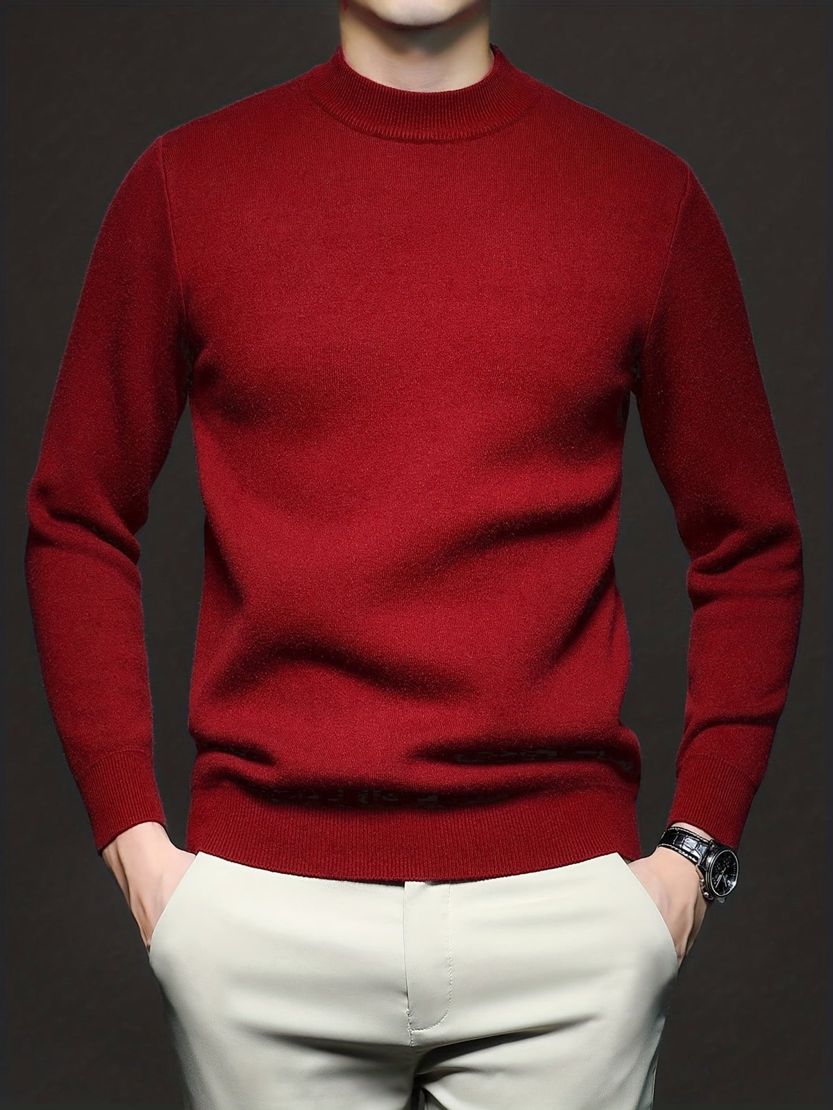 Everett | Refined High-Neck Sweater