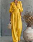 Genevieve | Elegant Wide-Leg Jumpsuit