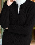 Fern | Textured Button-Front Cardigan