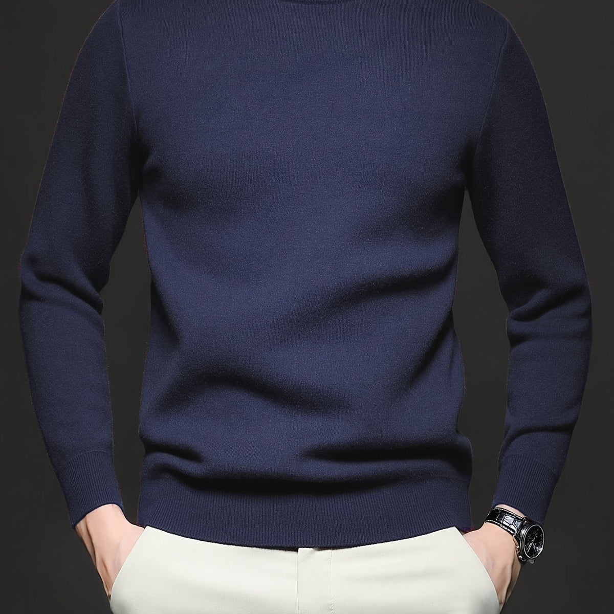 Everett | Refined High-Neck Sweater