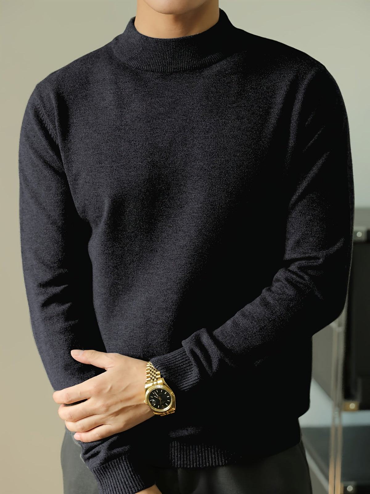 Everett | Refined High-Neck Sweater