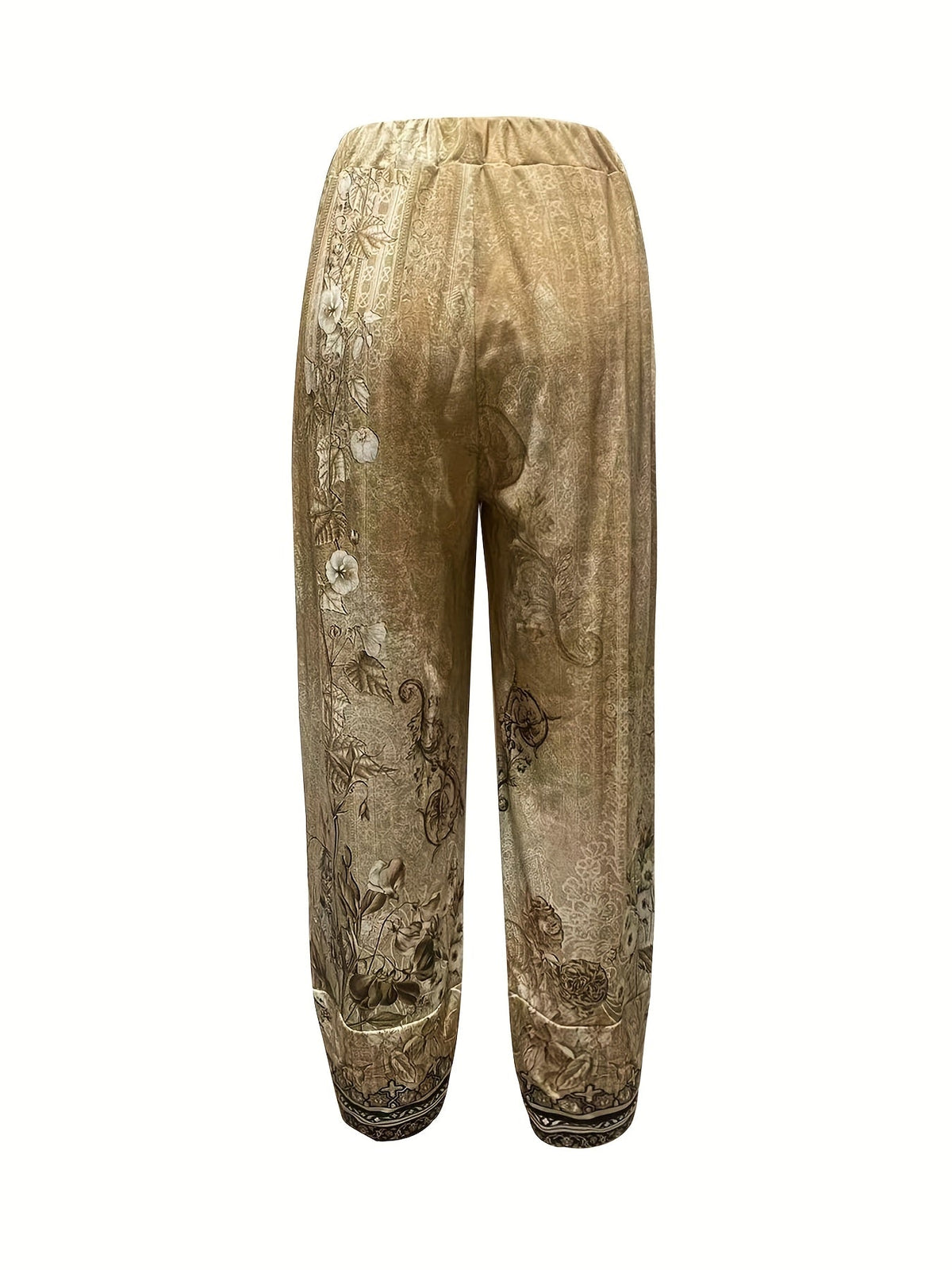 Meredith | Botanical Cropped Pants