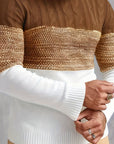 Graham | Color-Block Crew Neck Sweater