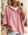 Brooklyn | Relaxed Hooded Knit Sweater