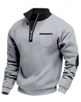 Keith | Quarter-Zip Colour Block Pullover